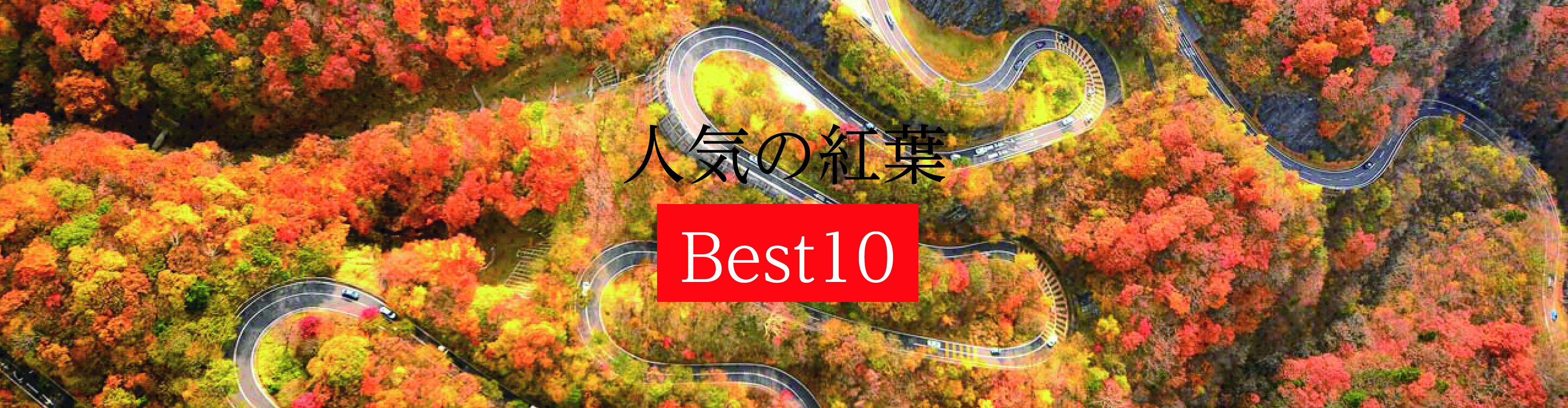 日本の紅葉の名所 Best10
