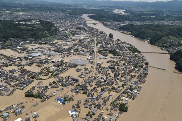九州豪雨の災害と気候温暖化